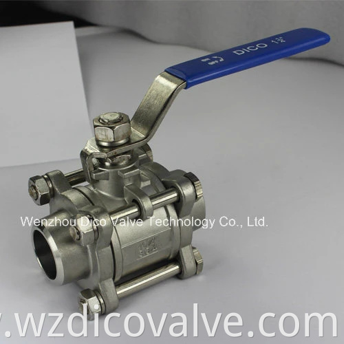 butt weld ball valve